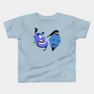 Genie - Original vs Remake Kids T-Shirt